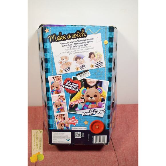 Thready Bear Interactive Plush (Incomplete) - Picture 5 of 6